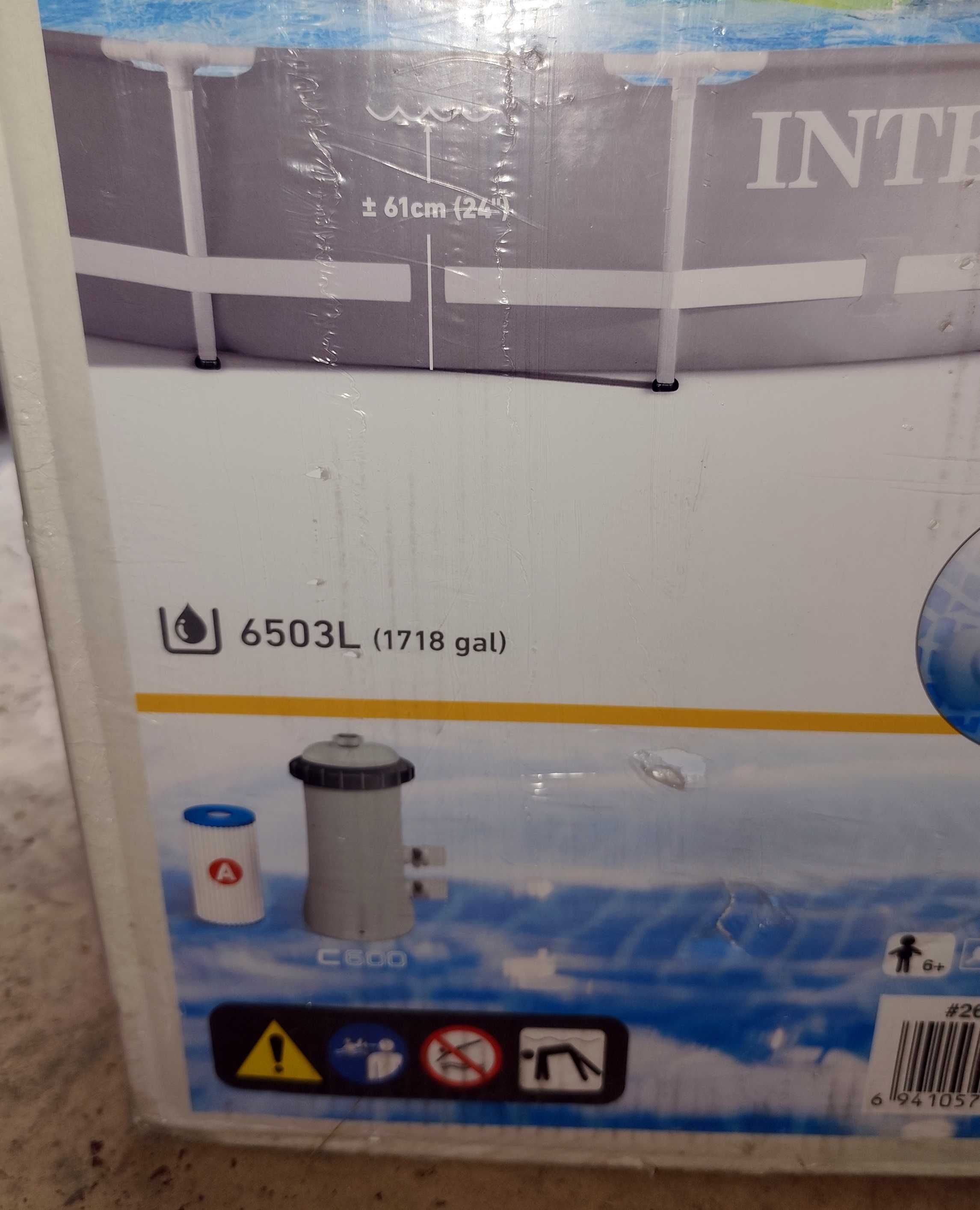 Duży Basen Intex 76 cm x 366 cm nowy!!