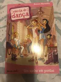 Livro juvenil escola de dança