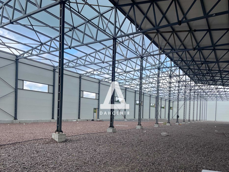 Каркас ангару - для приміщення виробництва під замовлення