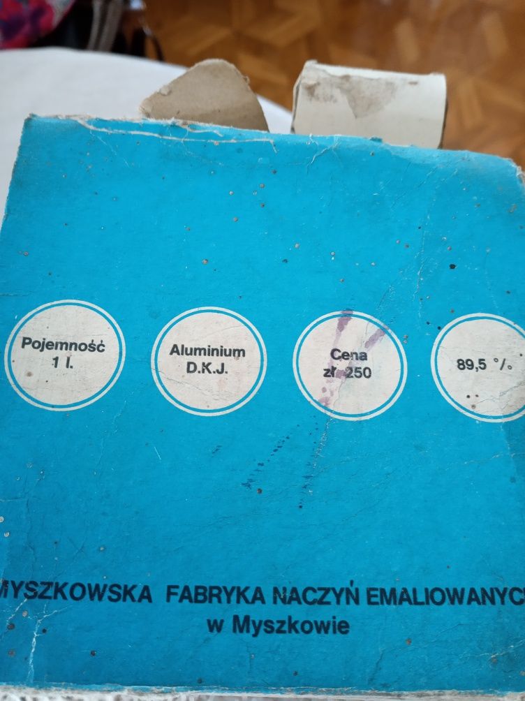Wodosyfon z PRL wyprodukowany w Myszkowie