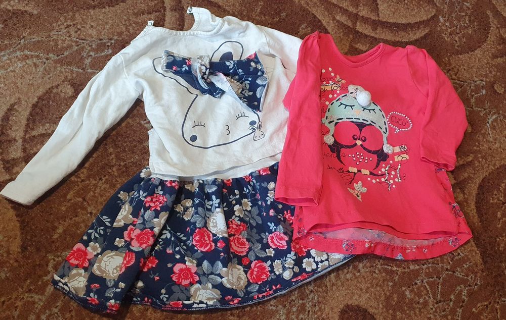 Пакет теплих речей на дівчинку