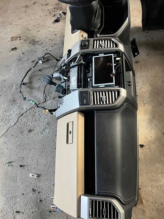 deska kokpit panel airbag poduszki monitor ford f150 czesci 2016-20