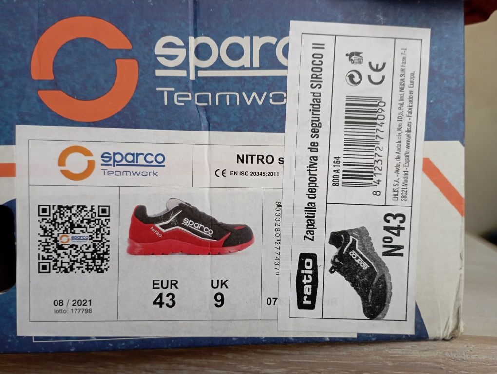 Кроссовки Sparco