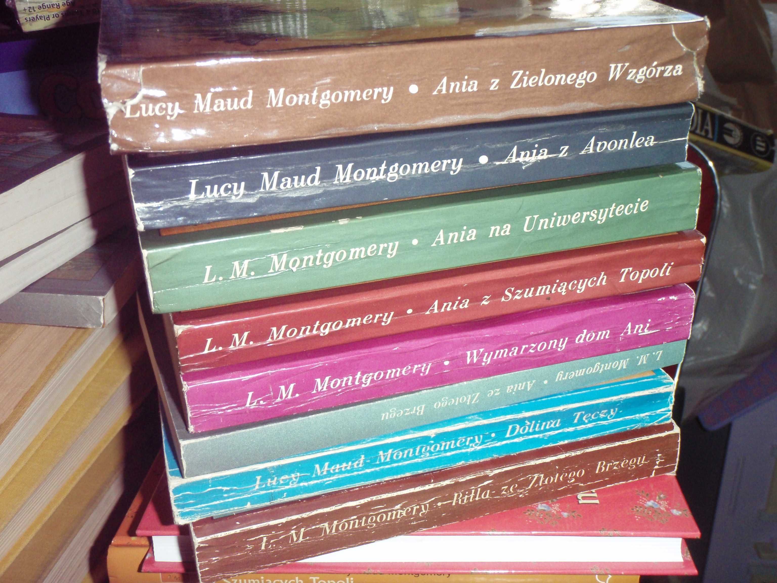 Ania z Zielonego Wzgórza - 8 części L.M. Montgomery
