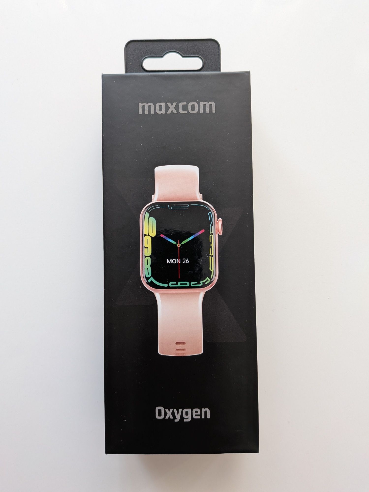 Smartwatch MaxCom Oxygen FW26 NOWY różowy