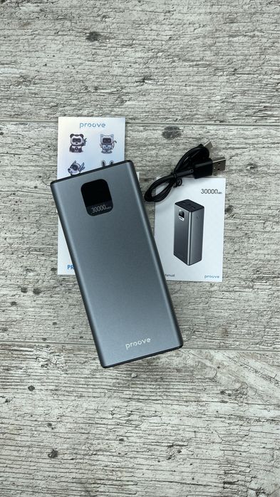 Металевий павербанк Пруве Proove Metalskin 30000 mAh 22.5w з гарантією