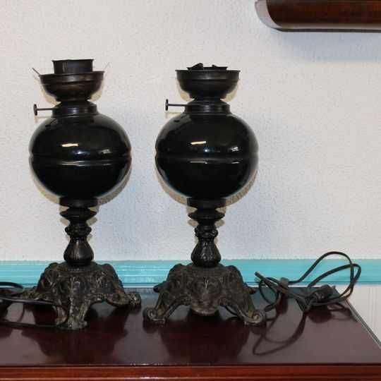 Par de bases de candeeiro