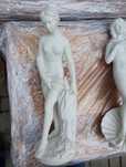 Figurka z białego marmuru syntetycznego - Lorenzo dal Torrione - 33 cm