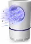 Lampa na komary owady muchy owadobójcza UV LED USB KATELUO biała