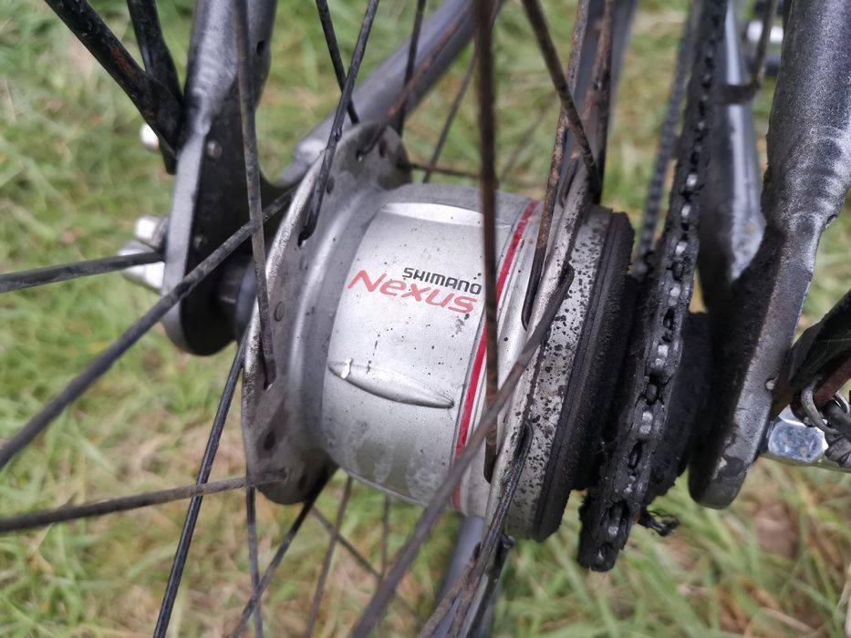 Męski Rower Pegasus Milano aluminiowy 28" , Nexus Shimano