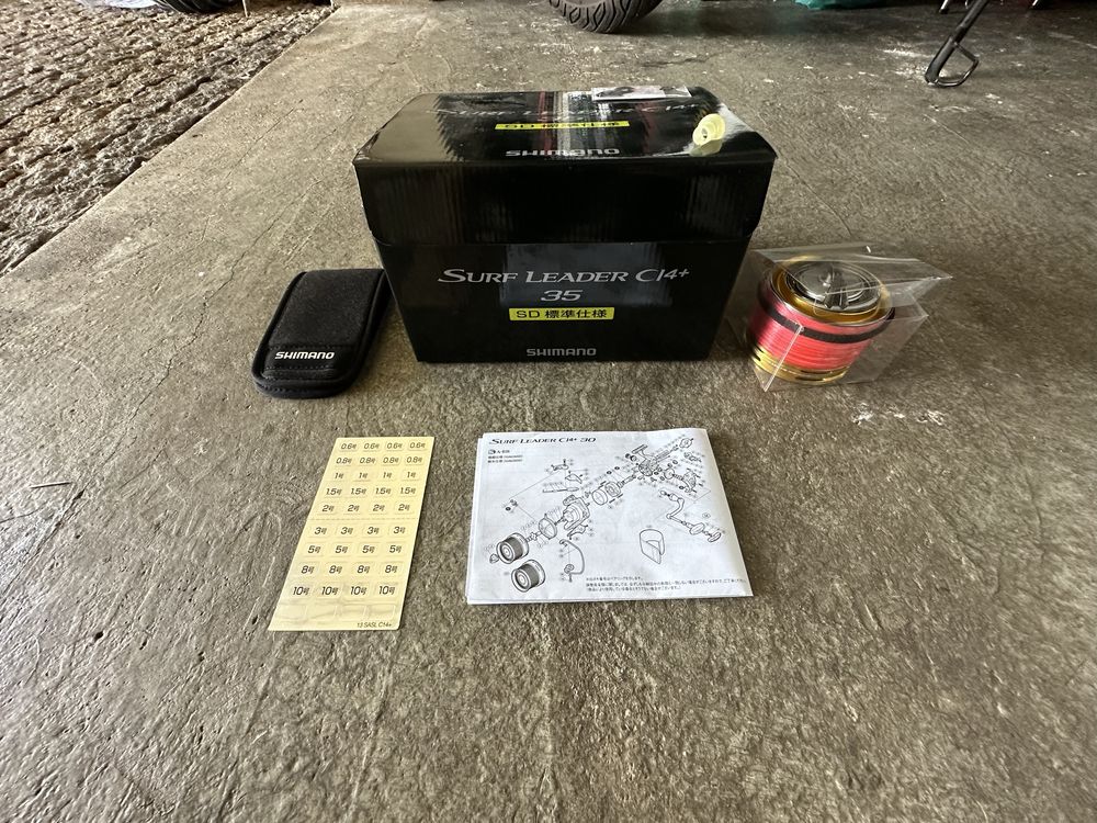 Cana Daiwa e carreto Shimano