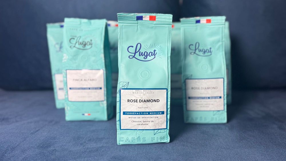 kawa speciality Lugat z Brazylii – aromat czekolady i orzechów 500 g