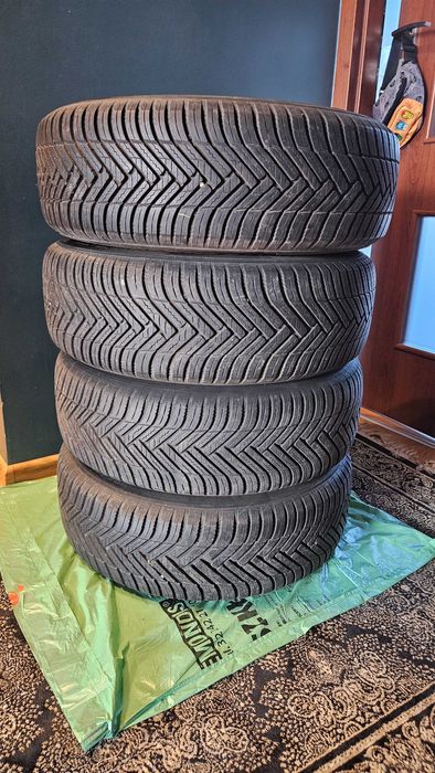 HANKOOK 4x 195/65 R15 DOT 2023 KINERGY 4S2 wielosezonowe + FELGI 5x112