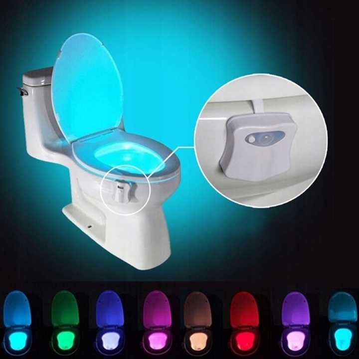 Lampka LED do WC czujnik ruchu