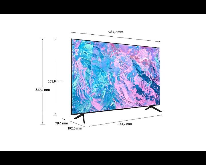 Телевізор LED SAMSUNG UE 43CU7172 smart TV ,2023 New