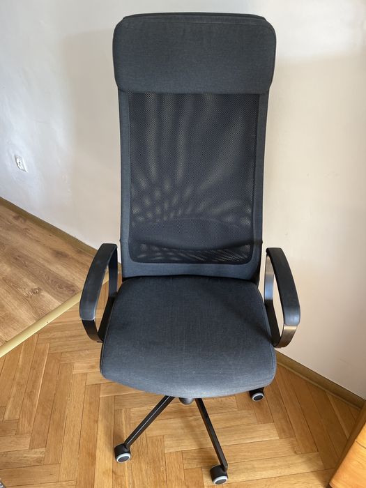 Fotel obrotowy Markus IKEA ciemnoszare Gdynia Szczecin