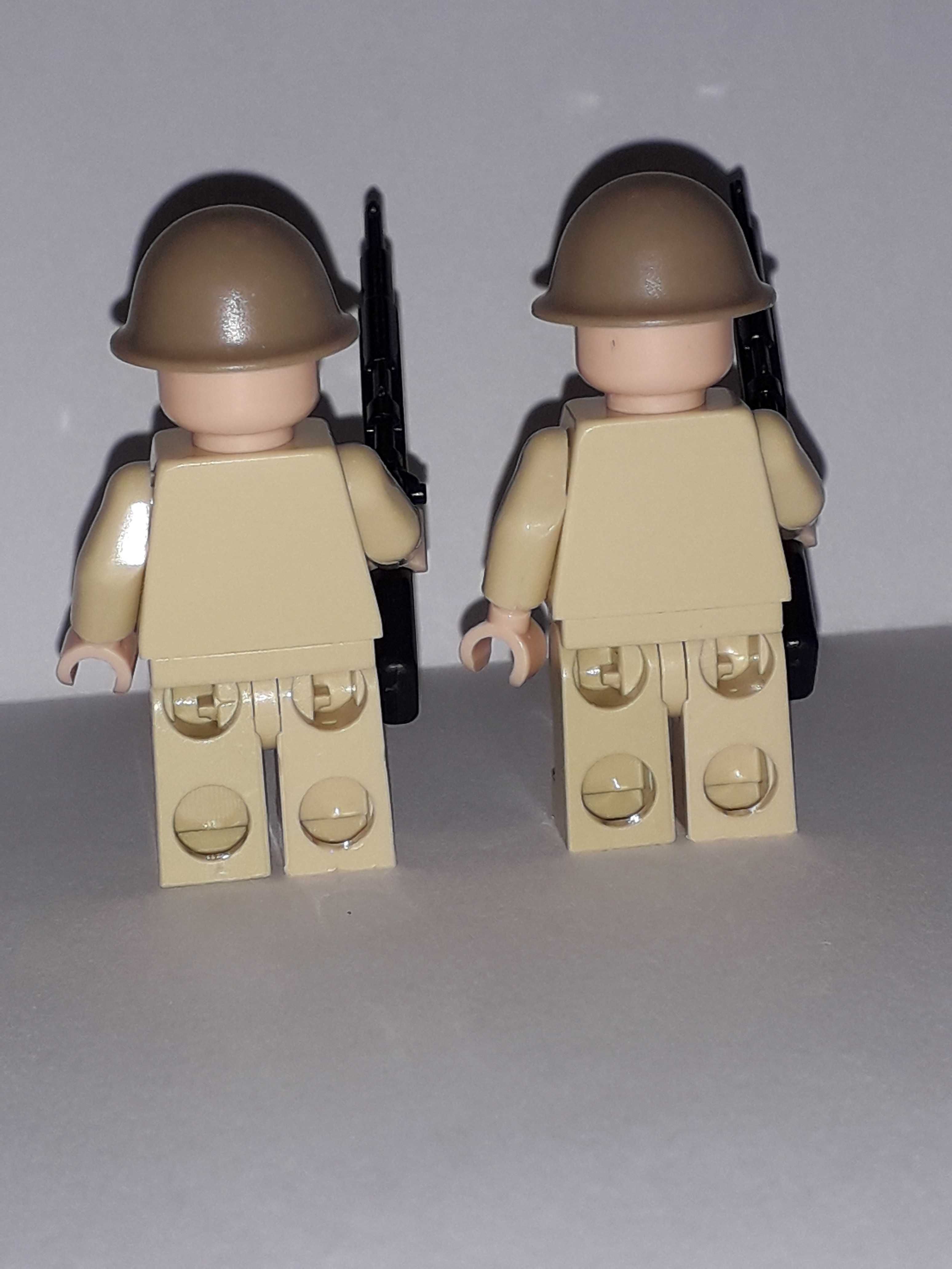 Zestaw 20 sztuk figurek żołnierzy z bronią ww2 komp. z Lego, Cobi