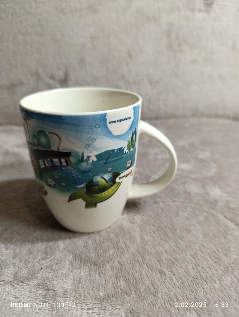 Kubek porcelanowy Intermarche