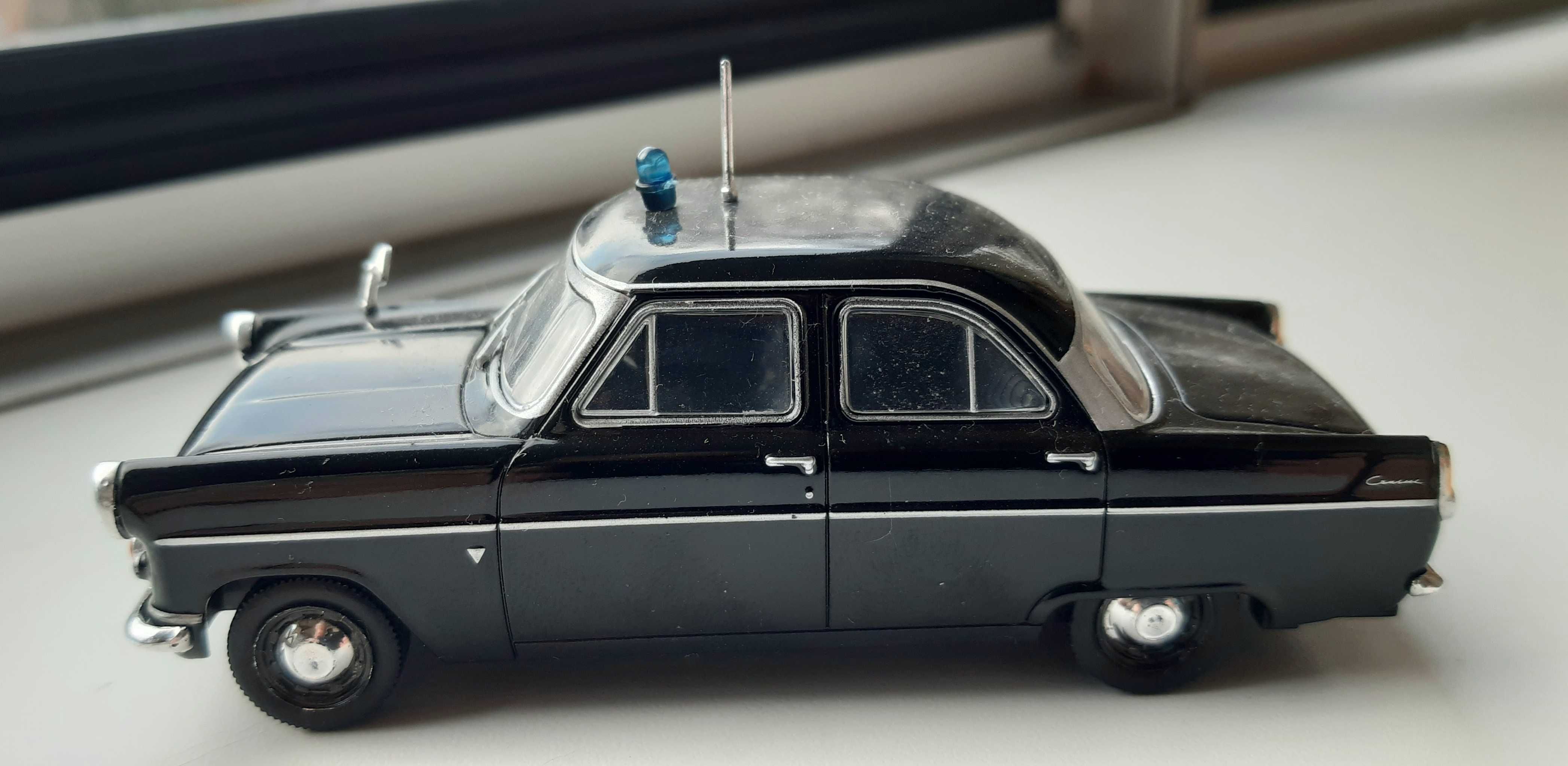 1/43 Модель авто FORD CONSUL.Полиц.машины мира .