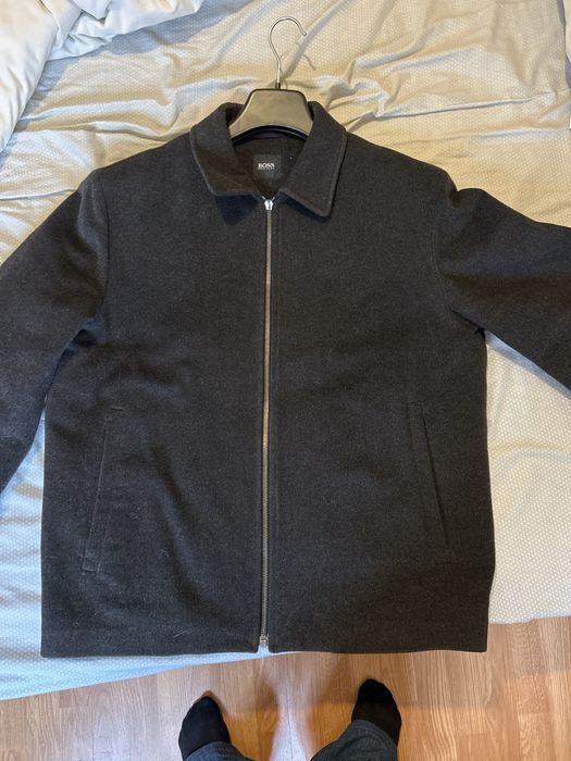 Casaco de lã hugo boss