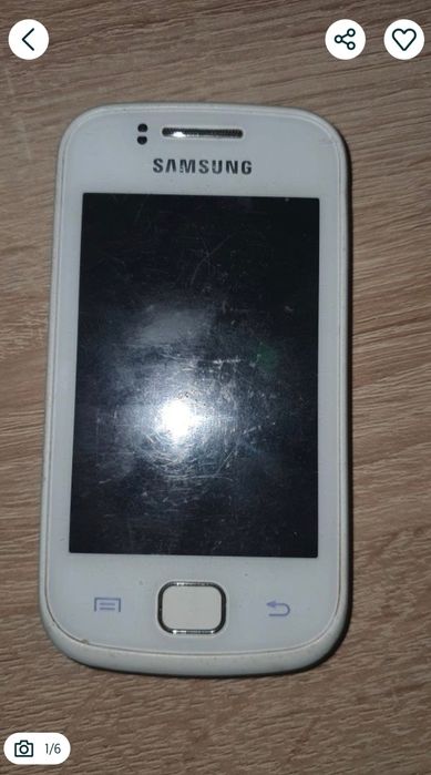 Телефон самсунг белый