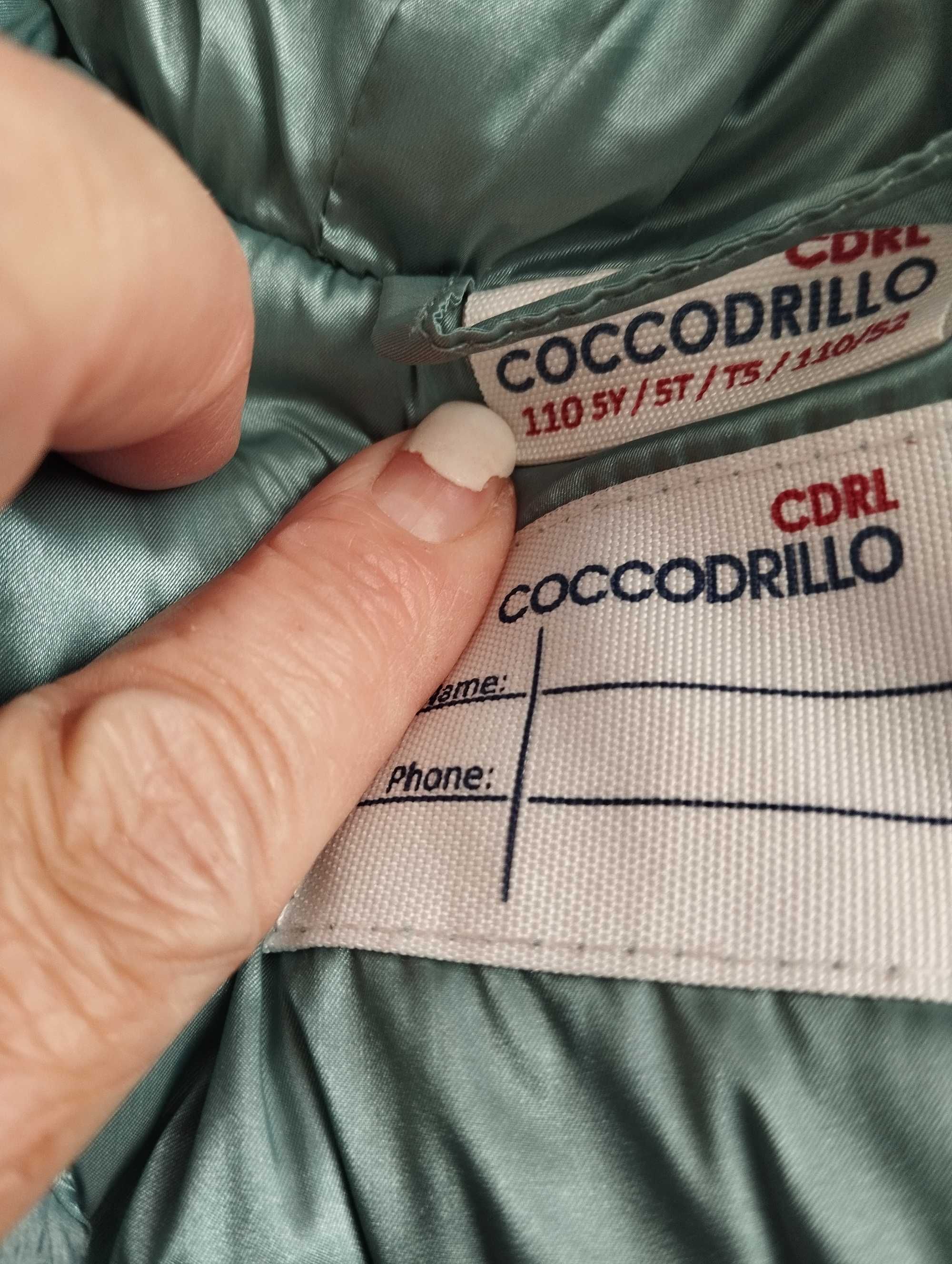 Kurtka firmy Coccodrillo rozmiar 110