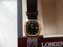 złoty zegarek damski Longines automat 18k