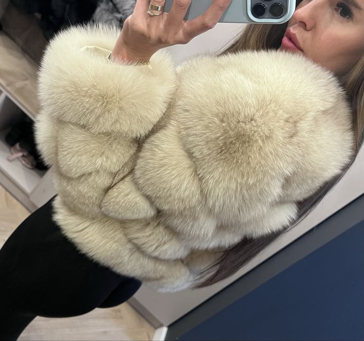 futro z lisa naturalne nowe