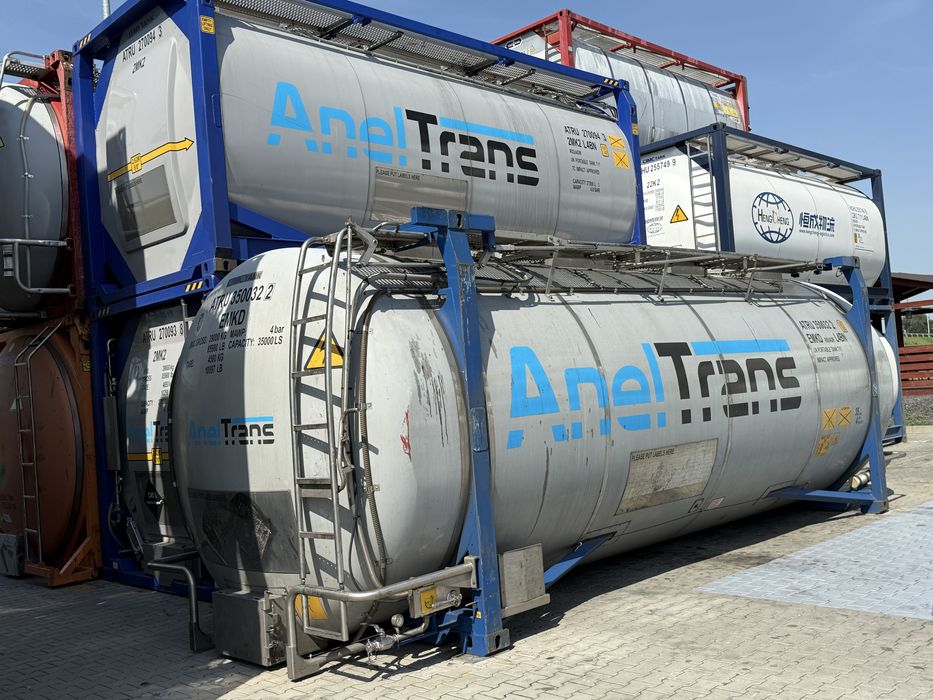 Tank kontener, cysterna, zbiornik nierdzewny, wynajem, 30.000 ltr ADR