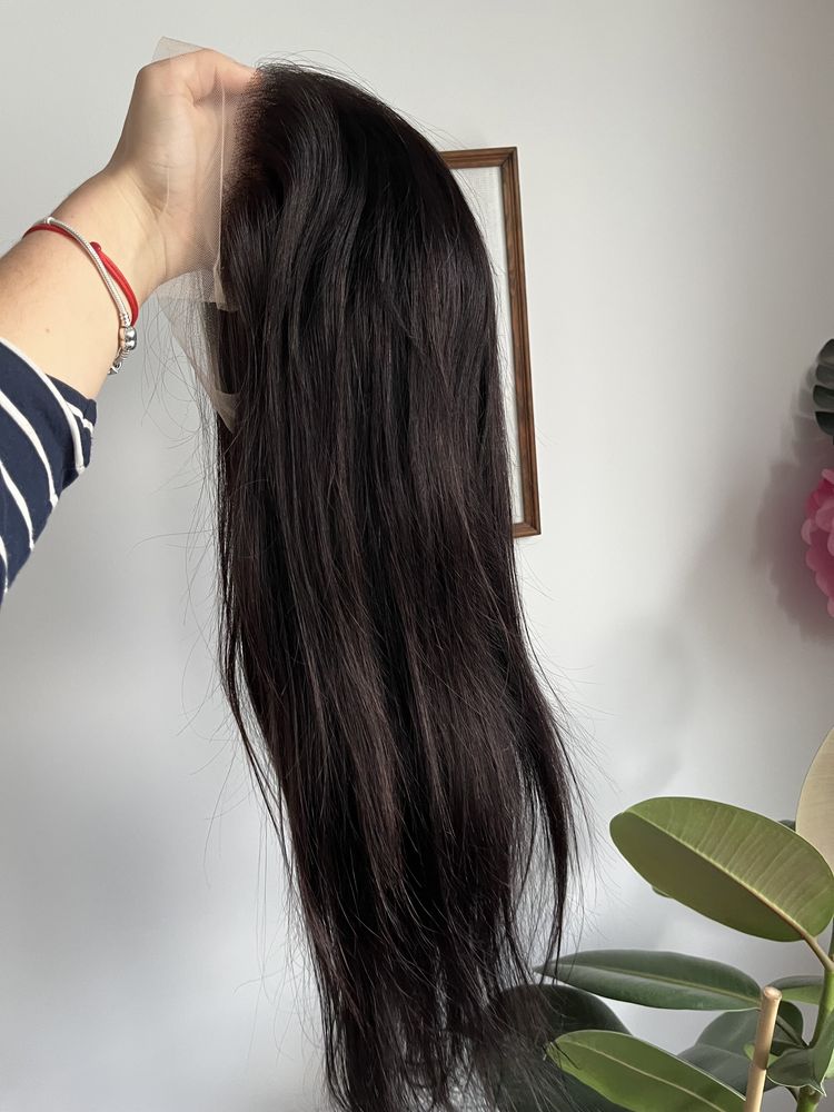 Niesamowita długość i gęstość peruka premium włosy naturalne