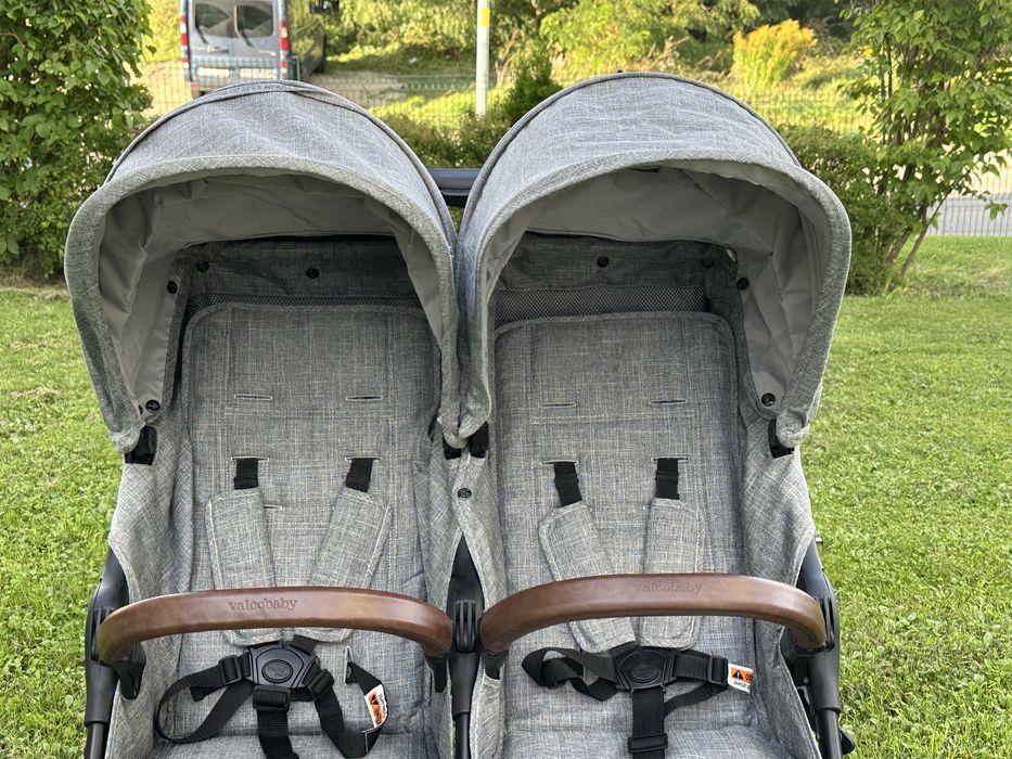 Valco baby snap duo szary + adaptery + spiworki zimowe gratis !!!