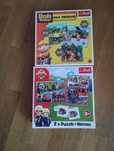 Puzzle Bob budowniczy Strażak Sam