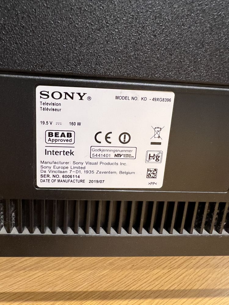 TV Sony LED Smart TV 4K