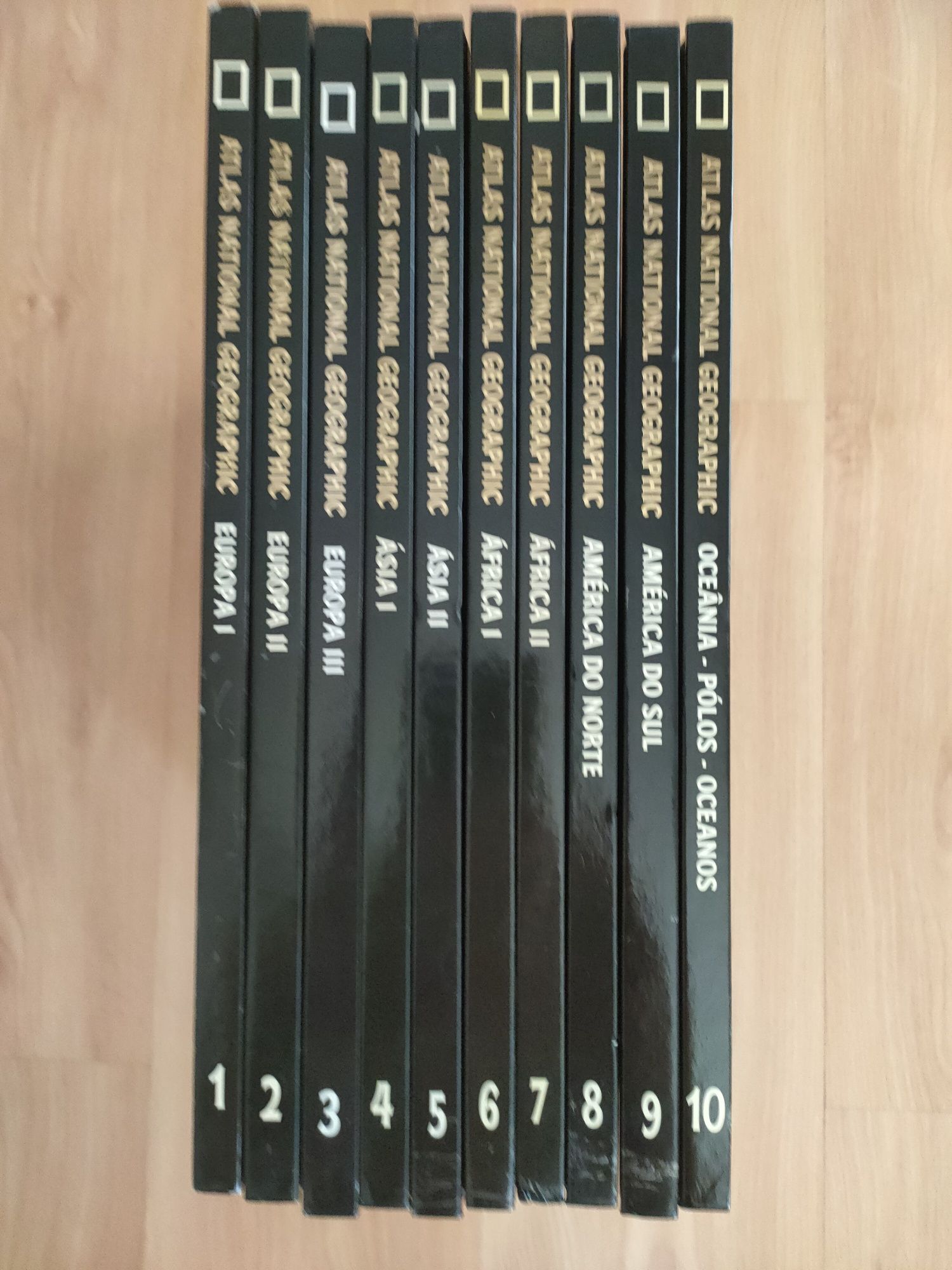 Atlas do Mundo, National Geographic, 10 volumes
