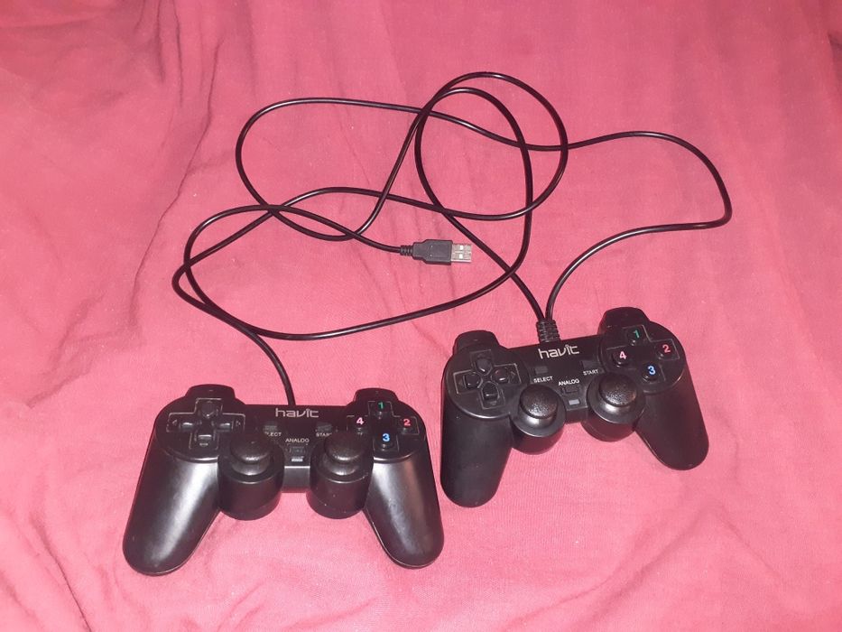 Проводной геймпад HAVIT HV-G61 double USB джойстик игровой