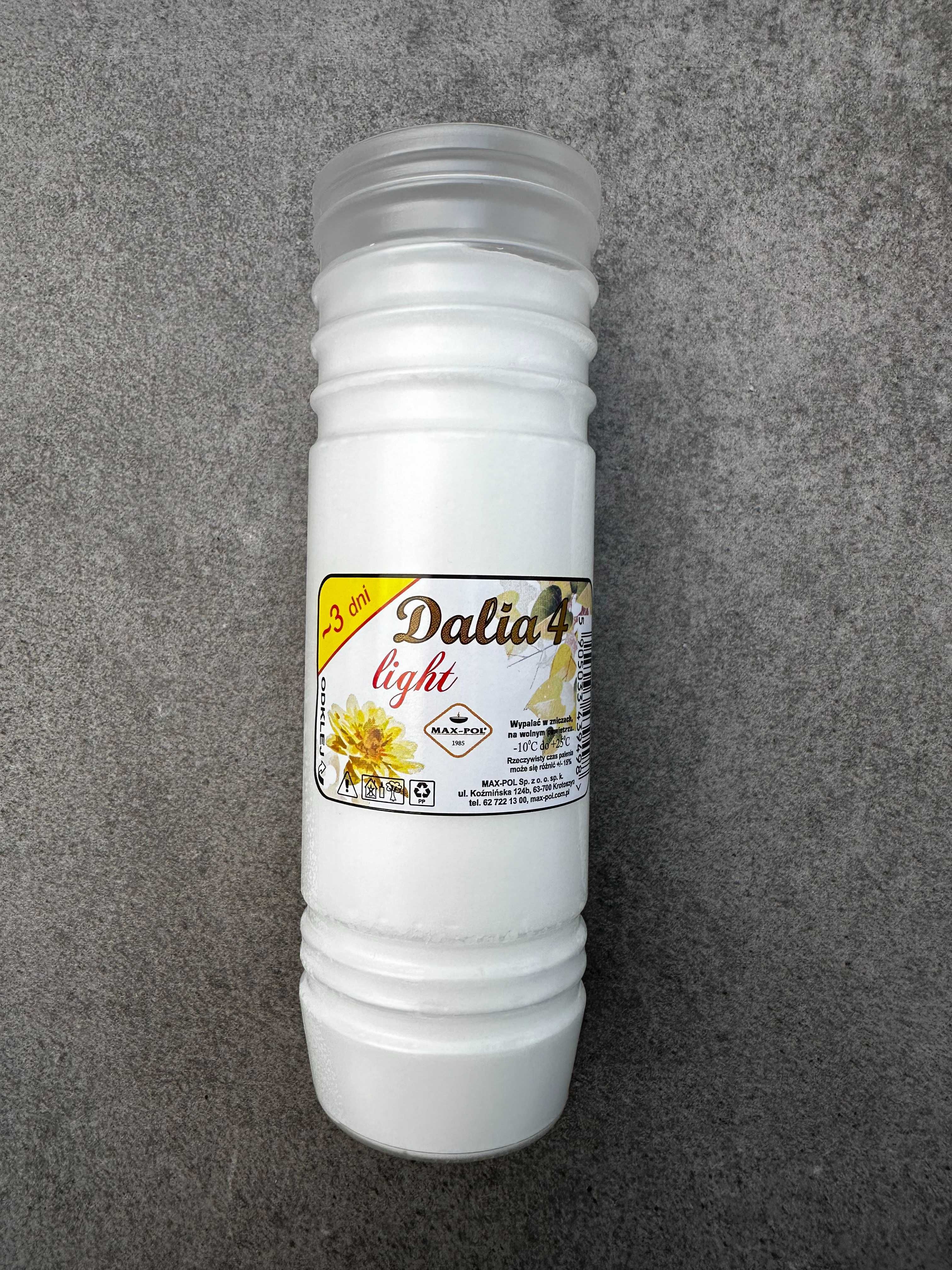 Wkłady parafinowe do zniczy- 3 dni / 72h - każda ilość