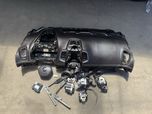 Deska konsola kokpit airbag poduszka pasy Renault Espace V brązowa
