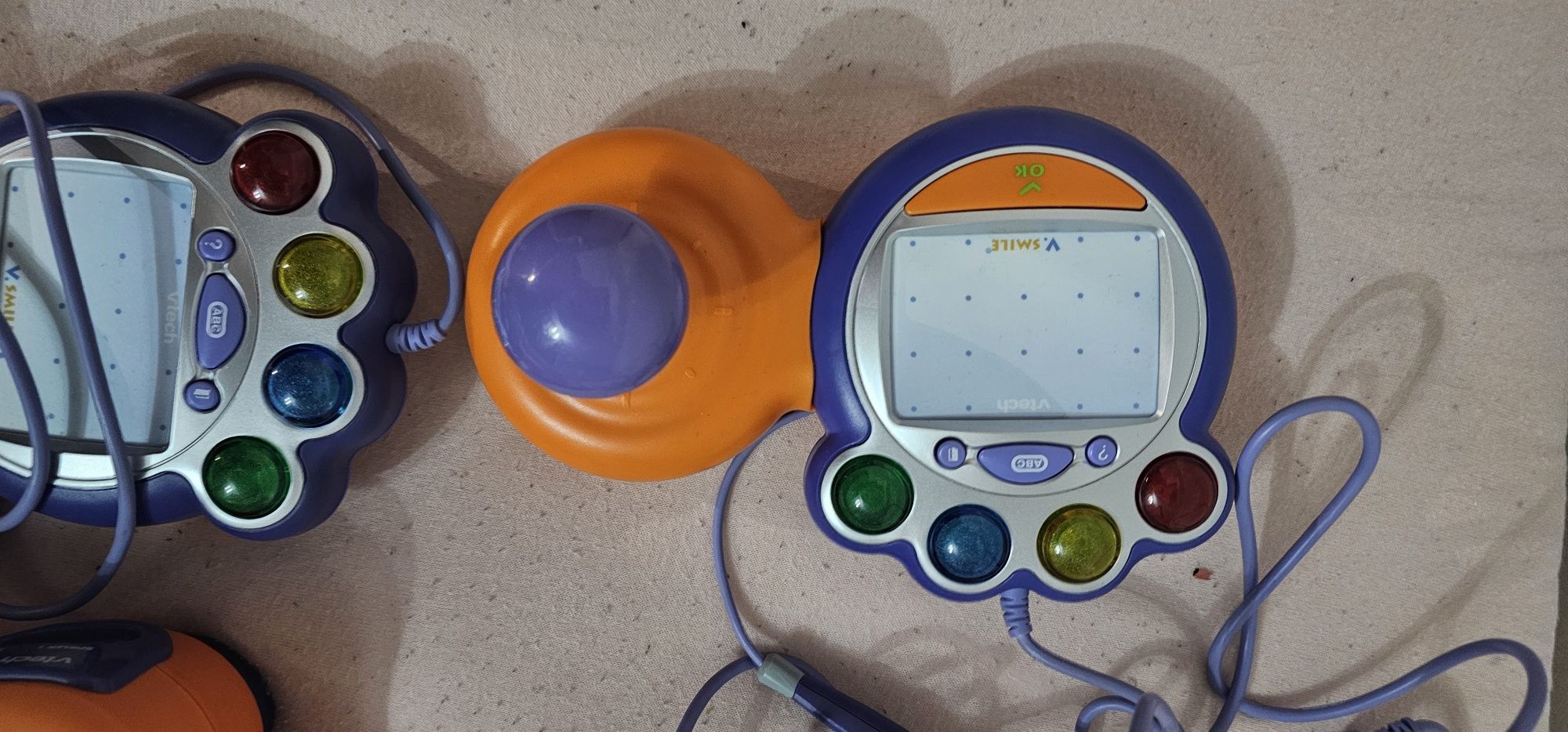 Vtech v smile konsola + gra 2x joystick