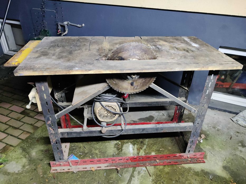Krajzega z heblarką własnej roboty samoróbka