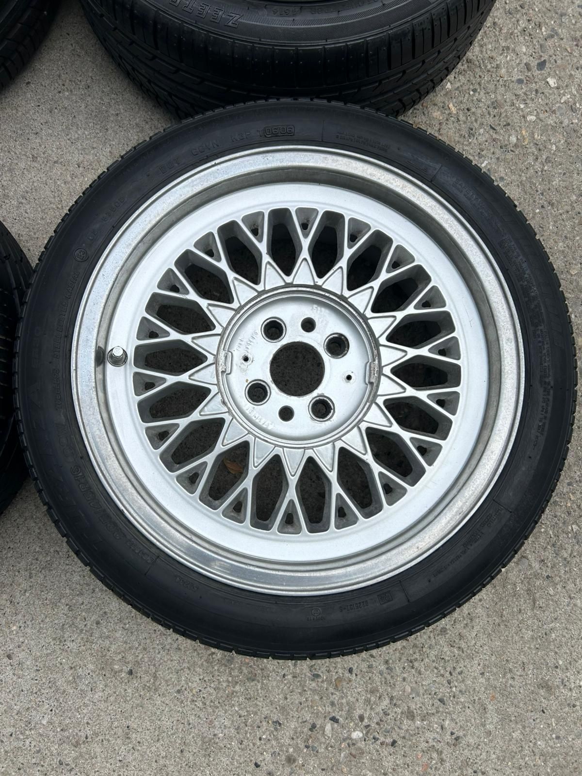 Felgi BBS style r16 4x98 et30 koła opony 195x45x16 4x100