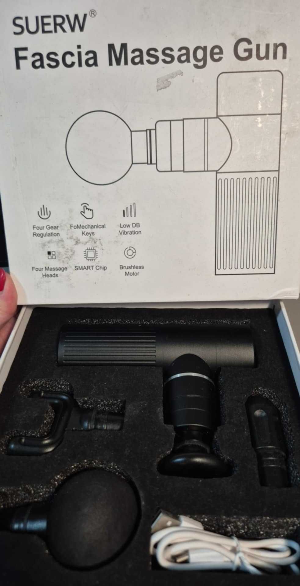 Pistolet do masażu suerw 1,5 razy większa moc od innego pistoletu