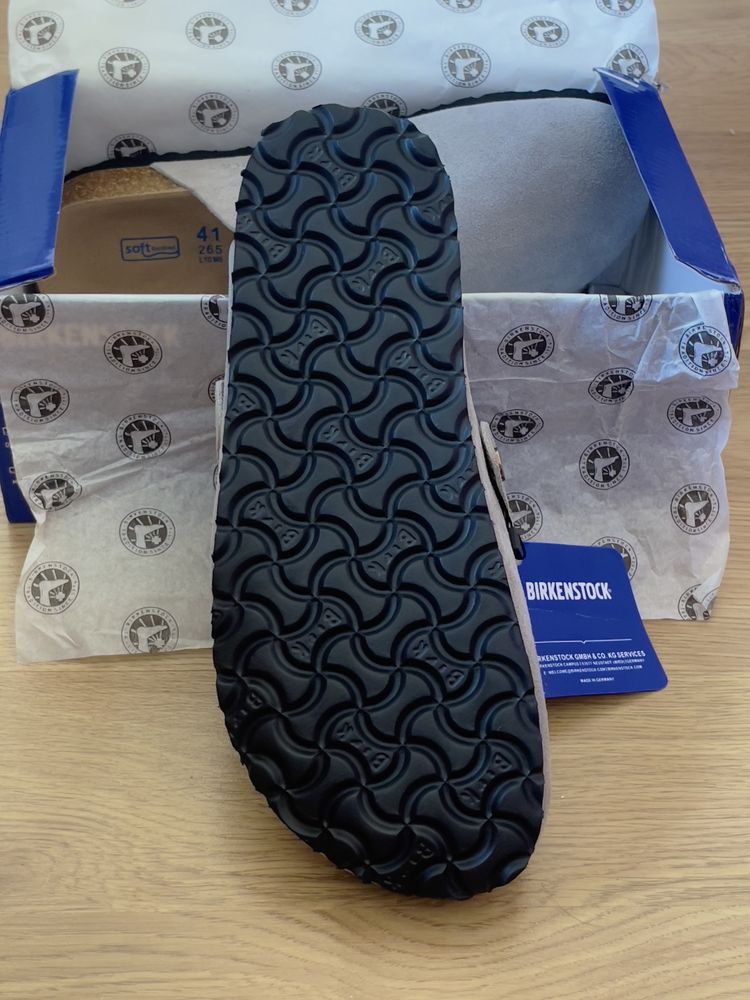 Birkenstock Boston Light Grey