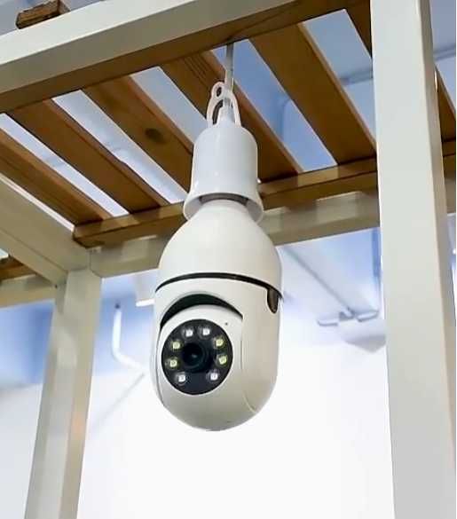 Kamera Żarówkowa 1080p WIFI. 7 FUNKCJI Dom Biuro Posesja