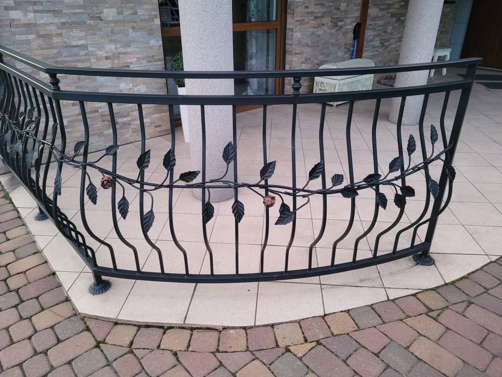 OKAZJA #Przepiękna balustrada metalowa -tarasowa za 1000zl