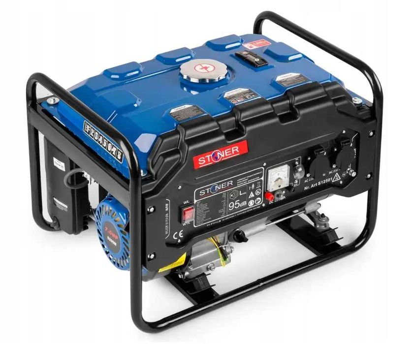 Генератор бензиновий 3 кВт Stoner S12501 4-тактний однофазний бак 15 л