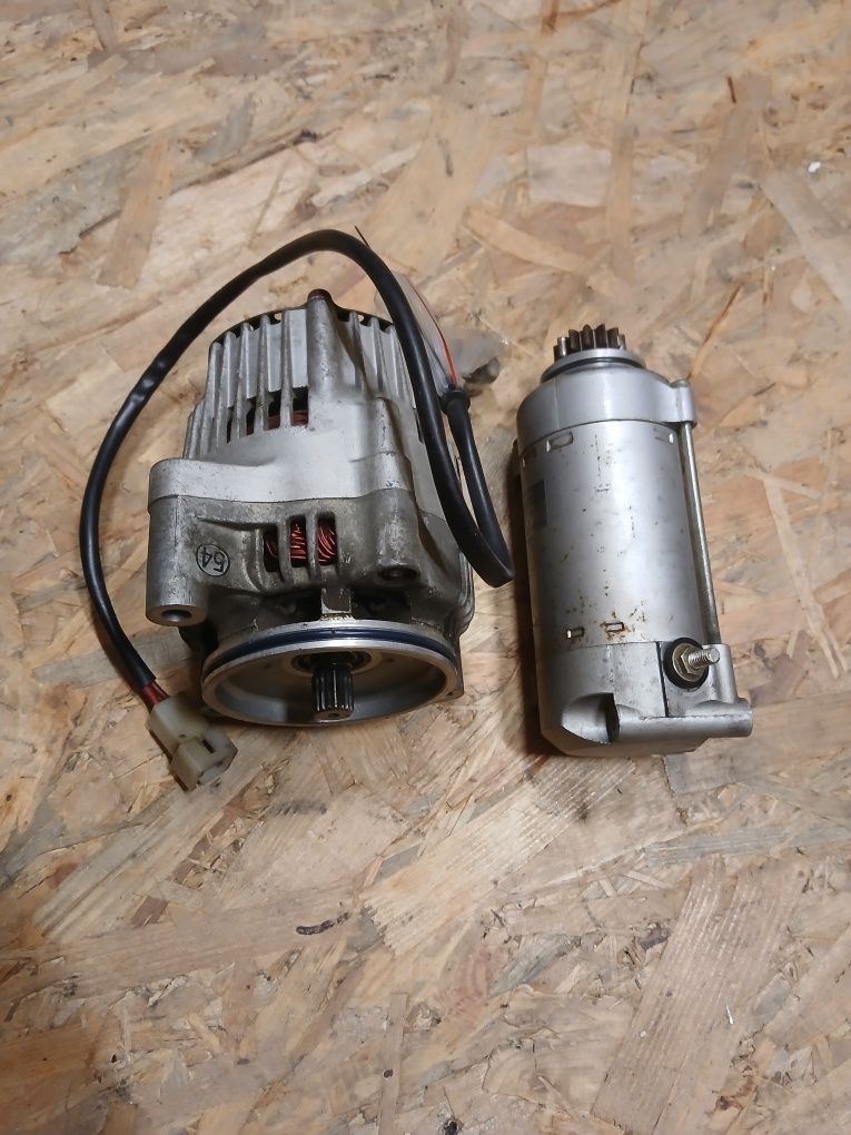 Diversion 900 4KM alternator rozrusznik stan bdb. Yamaha xj900