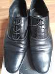 Buty eleganckie r. 39 męskie chłopięce czarne