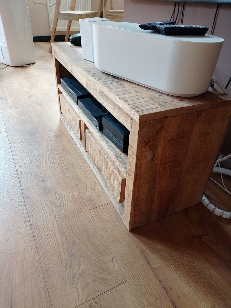 Szafka RTV lite drewno mango 90 cm