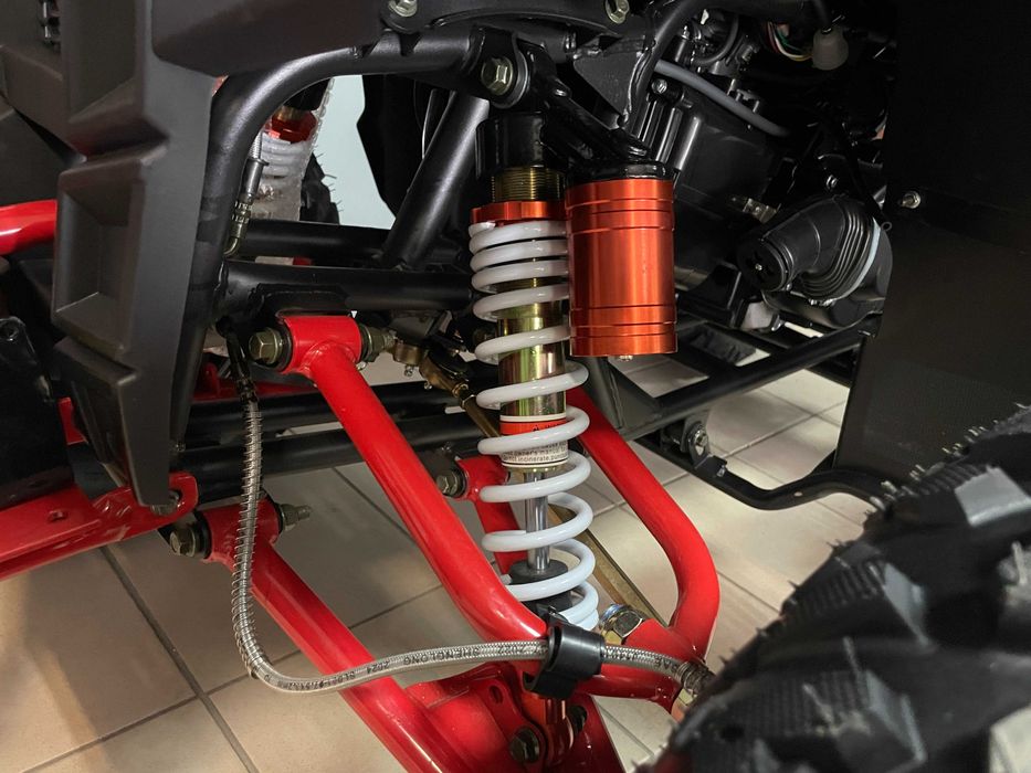 DUŻY QUAD 250cc Pelikan Nero // Wyciągarka hak alufelgi raty dostawa