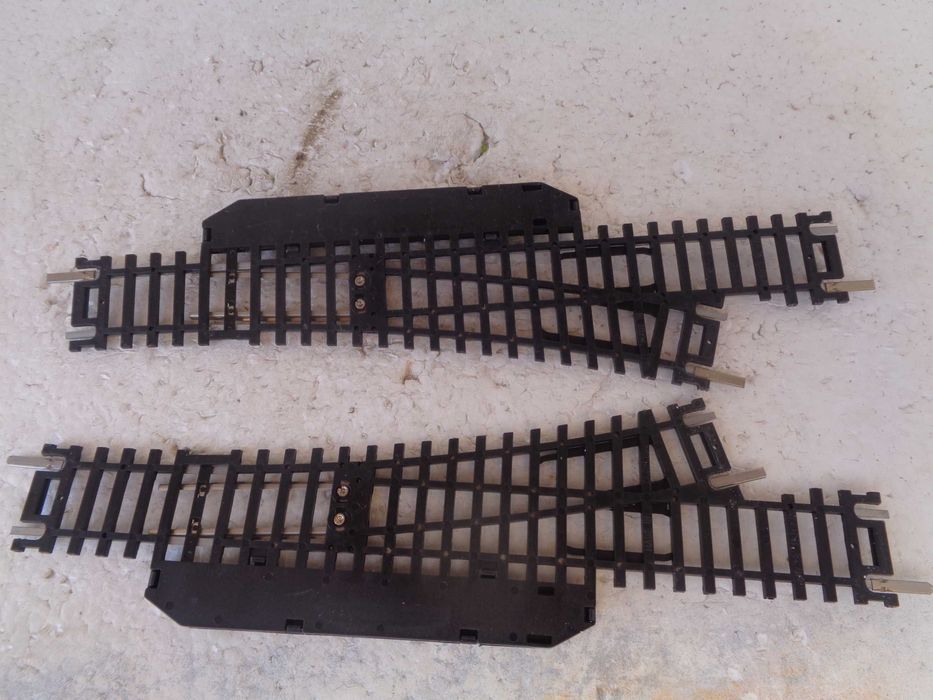 1:87 Mehano 2 desvios esquerdo e direito pista comboio